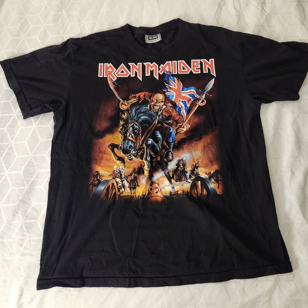Iron Maiden T-Shirt The‎ Roxx  XL RARE 2012 North American Tour.